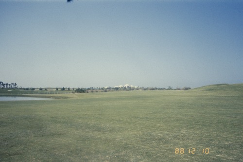 121_ＵＡＥ　'88.12月 ⑧ イスラム墓地　らくだ基地　息子孫との１日