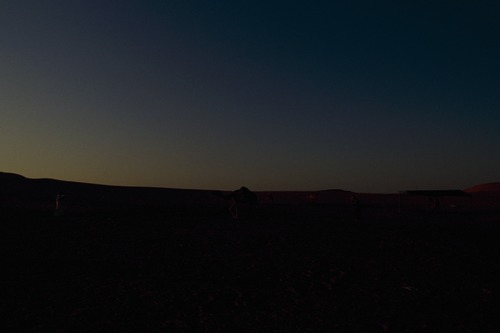 121_ＵＡＥ　'88.12月 ⑧ イスラム墓地　らくだ基地　息子孫との１日