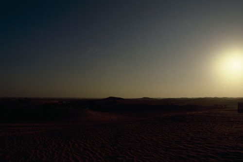 121_ＵＡＥ　'88.12月 ⑧ イスラム墓地　らくだ基地　息子孫との１日