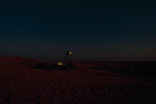 121_ＵＡＥ　'88.12月 ⑧ イスラム墓地　らくだ基地　息子孫との１日