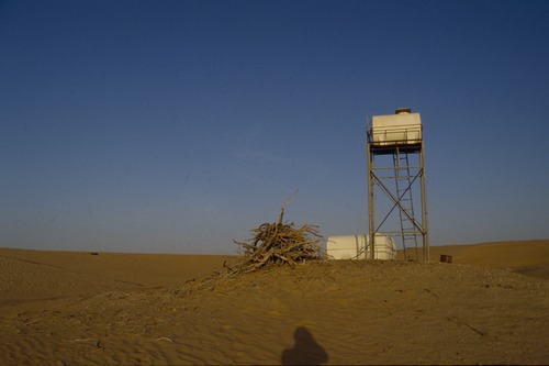 121_ＵＡＥ　'88.12月 ⑧ イスラム墓地　らくだ基地　息子孫との１日