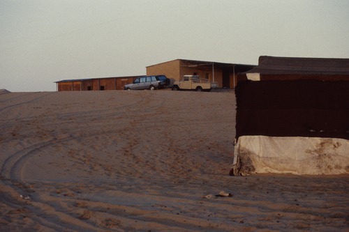 121_ＵＡＥ　'88.12月 ⑧ イスラム墓地　らくだ基地　息子孫との１日