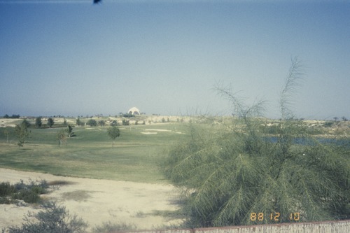 121_ＵＡＥ　'88.12月 ⑧ イスラム墓地　らくだ基地　息子孫との１日