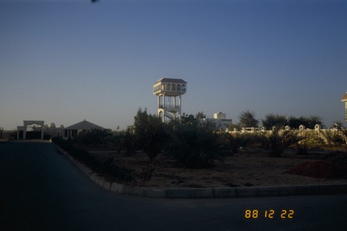 121_ＵＡＥ　'88.12月 ⑧ イスラム墓地　らくだ基地　息子孫との１日