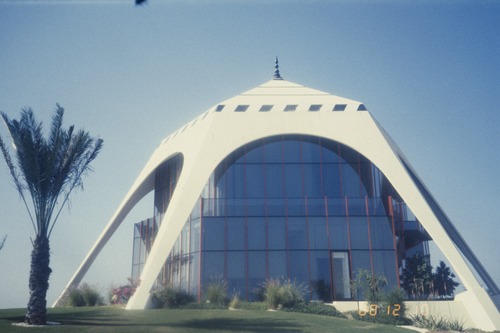 121_ＵＡＥ　'88.12月 ⑧ イスラム墓地　らくだ基地　息子孫との１日