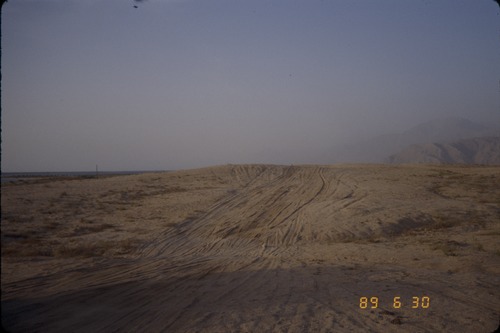 139_UAE '89.7.3頃 ① アラビア風邸宅、ラシドアブダッラー邸 噴水　女のつどい　金庭