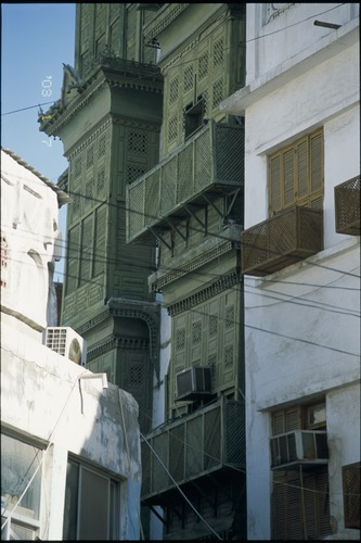 376-08_ヨルダン、サウディ、イラン2002-12月～2003-1月、2013-1月初旬、Old Jeddah、写真さつえい厳しい