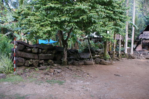 POHNPEI - Pohnpei (2009) - 2009a (1410a) Soukrou   No. 1 - 正面壁全景d